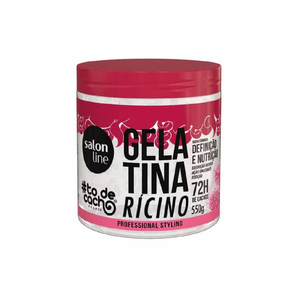 SALON LINE #TODECACHO CASTOR OIL STYLING GEL 550G