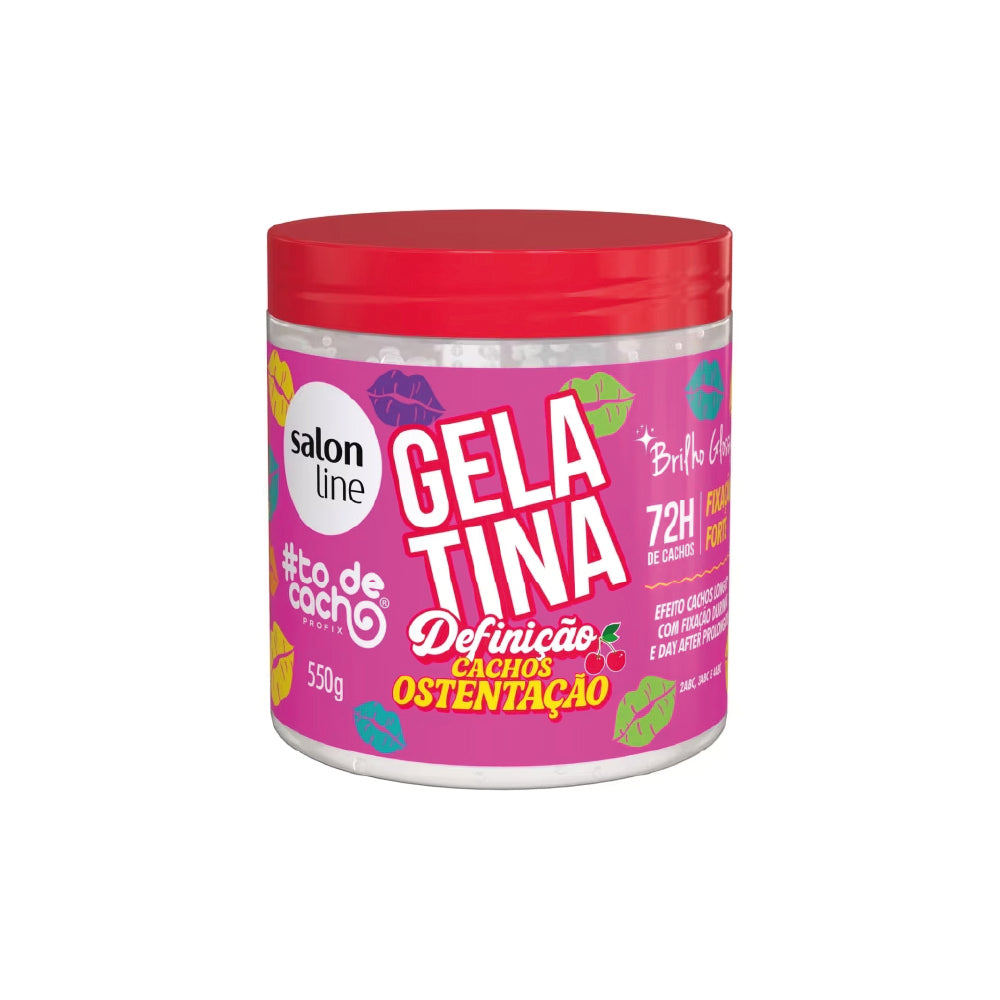 SALON LINE #TODECACHOS LENGTH BOOST CURL GEL 550G