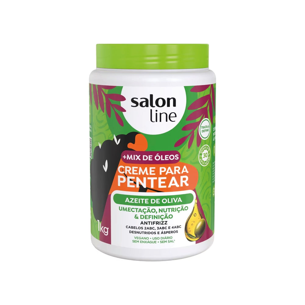 SALON LINE OLIVE OIL LEAVE-IN CREAM 1KG