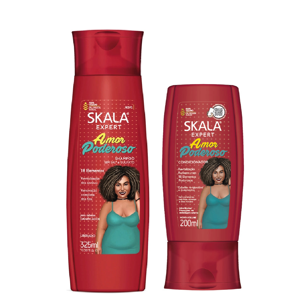 SKALA POWERFUL LOVE SHAMPOO & CONDITIONER SET