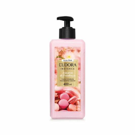 EUDORA INSTANCE RASPBERRY MACARON BODY LOTION 400ML