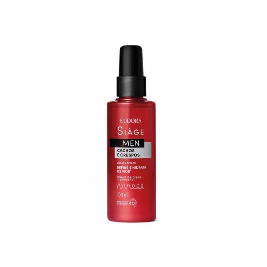EUDORA SIÀGE MEN CURLS & COILS HAIR OIL 100ML
