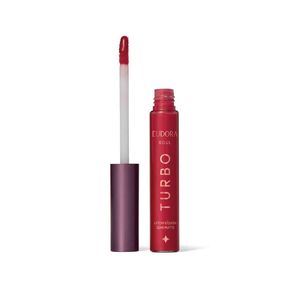 EUDORA SOUL TURBO LIQUID LIPSTICK – POWER RED 5ML