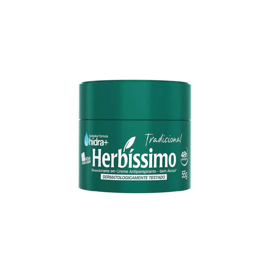 HERBISSIMO TRADITIONAL ANTIPERSPIRANT CREAM DEODORANT 55G