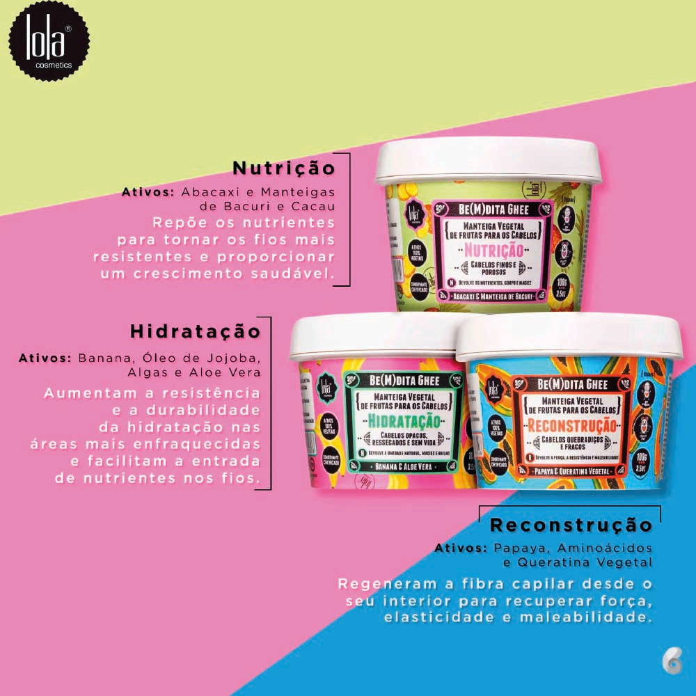 LOLA COSMETICS BLESSED GHEE HAIR SCHEDULE KIT - 3 PRODUCTS