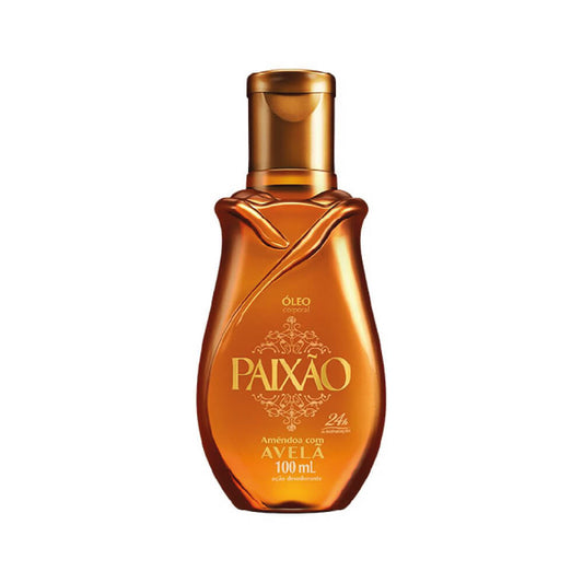 MONANGE PAIXAO ALMOND & HAZELNUT DEODORANT BODY OIL 100ML