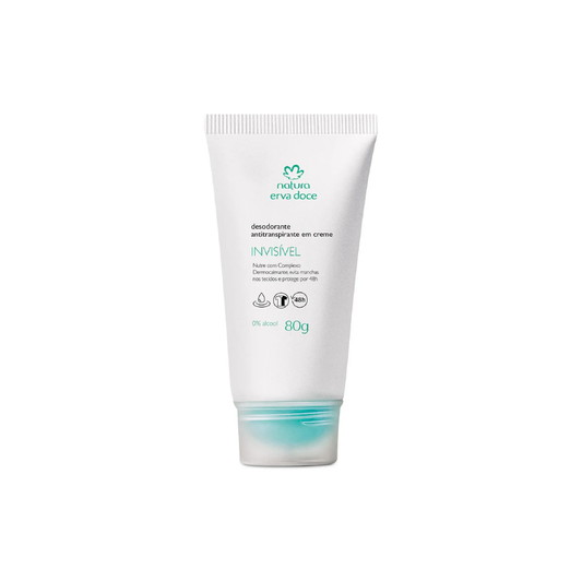 NATURA ANISE/FENNEL INVISIBLE DEODORANT CREAM 80G