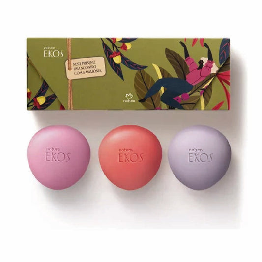 NATURA EKOS ASSORTED BAR SOAP 270G