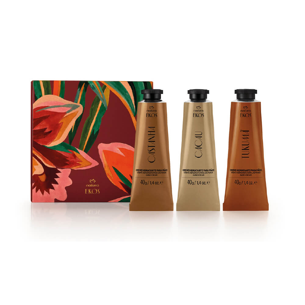 NATURA EKOS HAND CREAM GIFT SET - 3 PRODUCTS