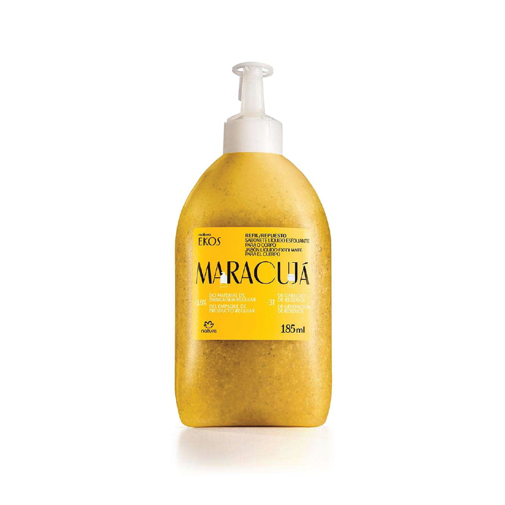 NATURA EKOS PASSION FRUIT EXFOLIANTING BODY GEL REFILL 185ML