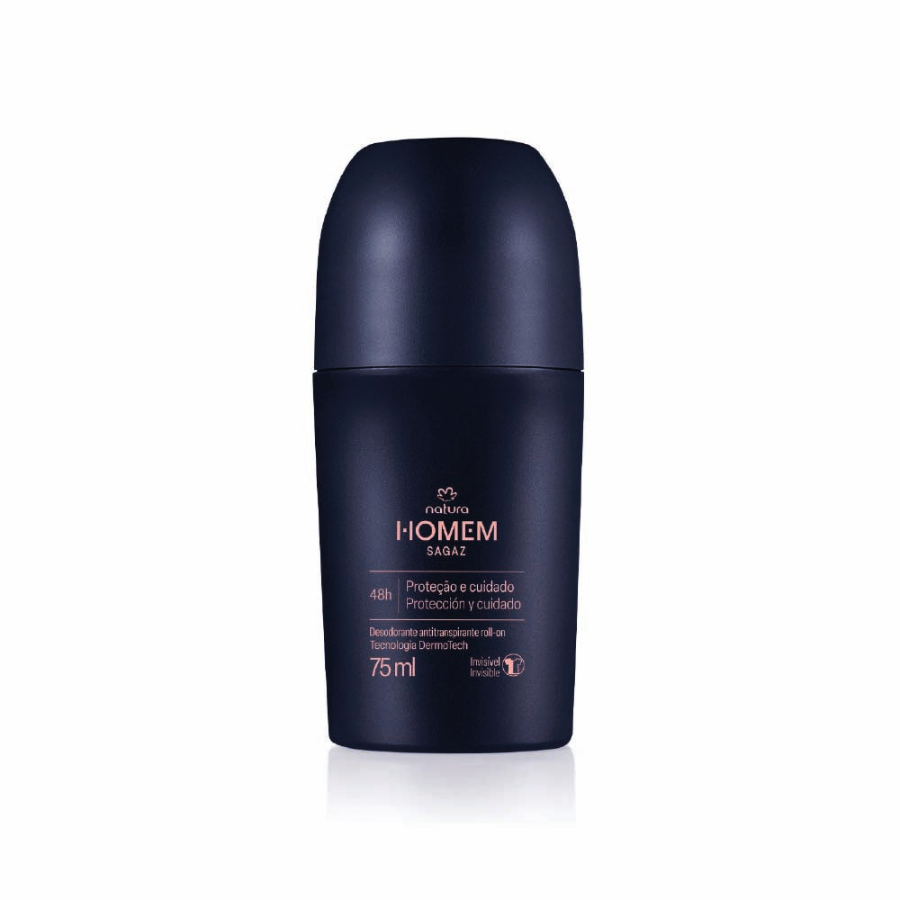 NATURA HOMEM SAGAZ ROLL-ON ANTIPERSPIRANT DEODORANT 75ML