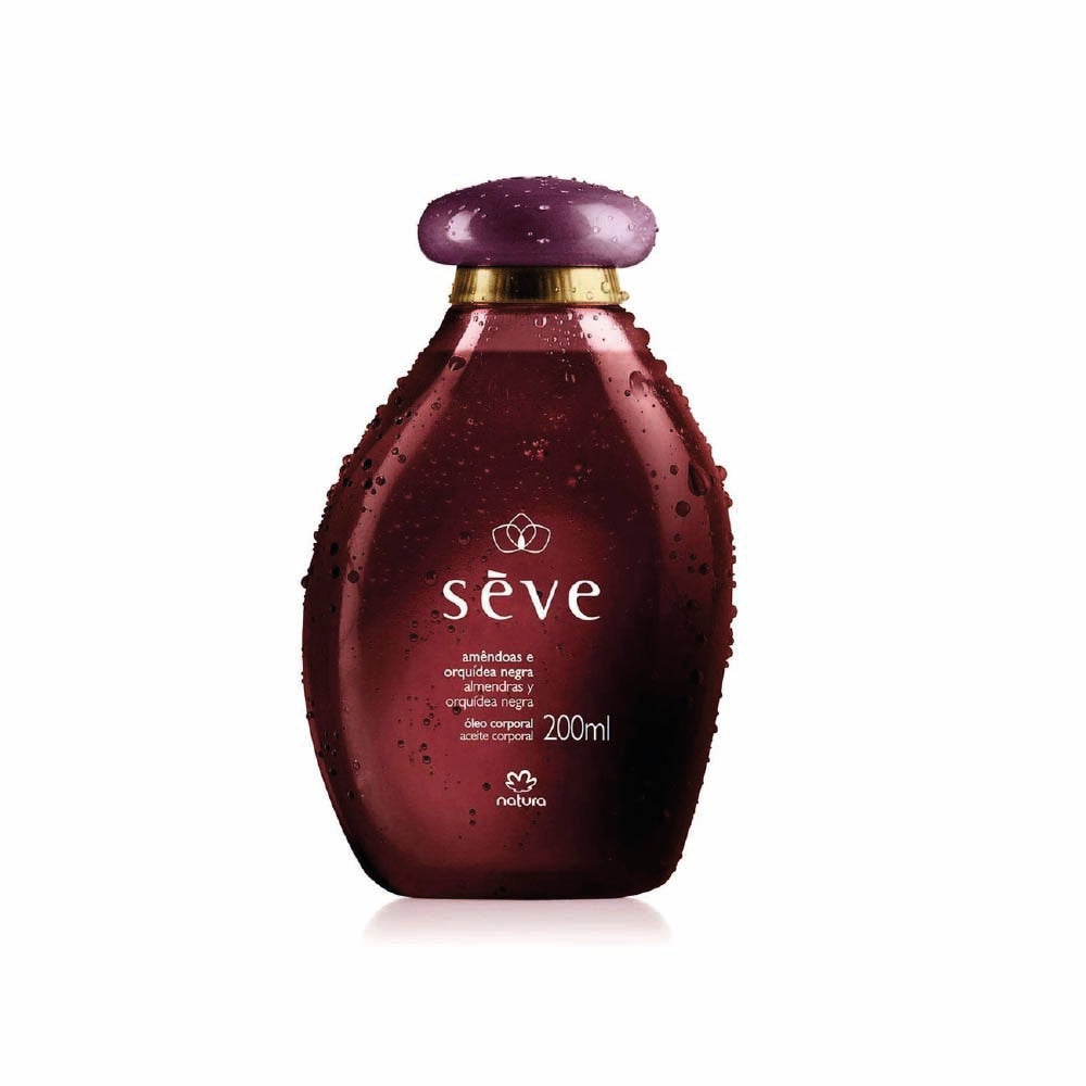 NATURA SEVE ALMOND AND BLACK ORCHID BODY OIL 200ML