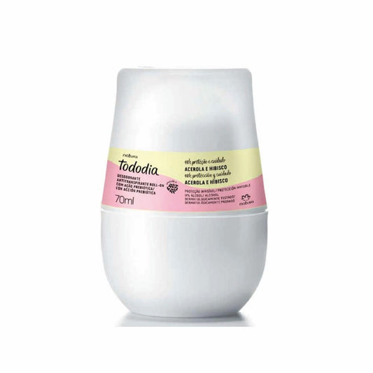 NATURA TODODIA ACEROLA & HIBISCUS ROLL-ON DEODORANT 70ML