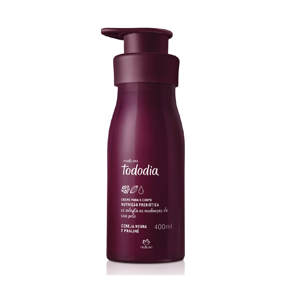 NATURA TODODIA BLACK CHERRY AND PRALINÉ BODY LOTION 400ML