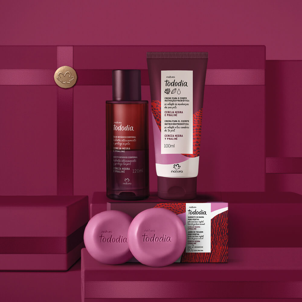 NATURA TODODIA BLACK CHERRY AND PRALINÉ GIFT SET