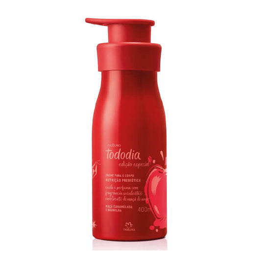 NATURA TODODIA CARAMELIZED APPLE AND VANILLA BODY LOTION 400ML