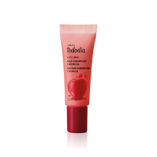 NATURA TODODIA CARAMELIZED APPLE AND VANILLA LIP GLOSS 10ML