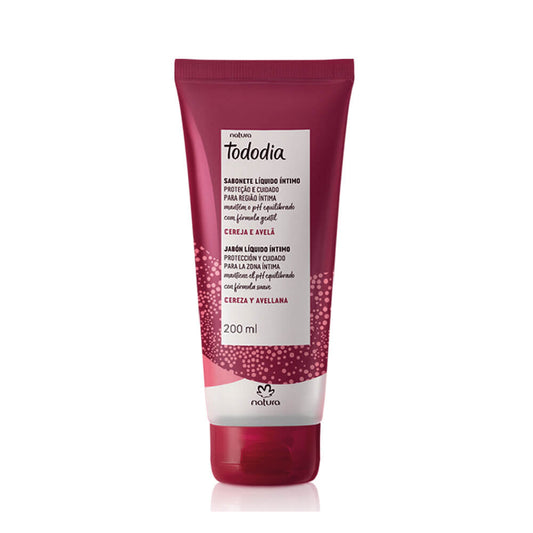 NATURA TODODIA CHERRY AND HAZELNUT INTIMATE WASH 200ML