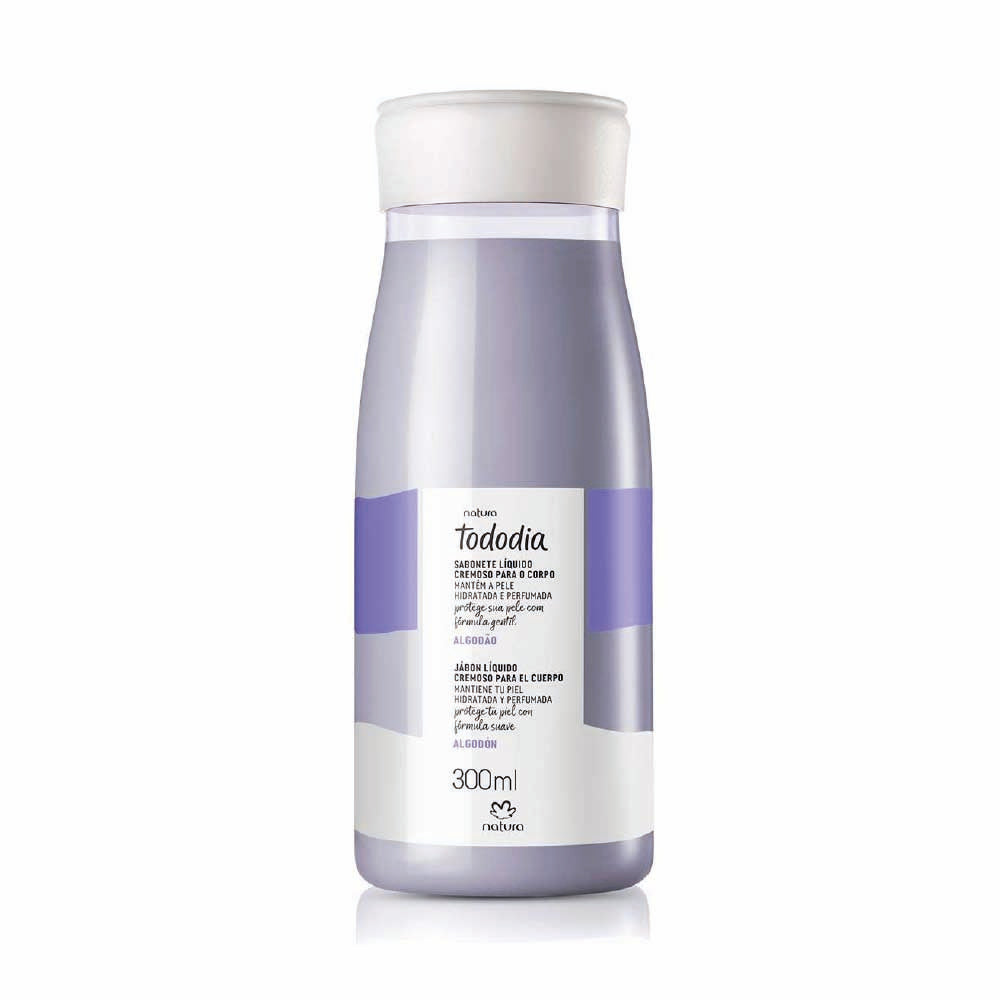 NATURA TODODIA COTTON CREAMY BODY WASH 300ML