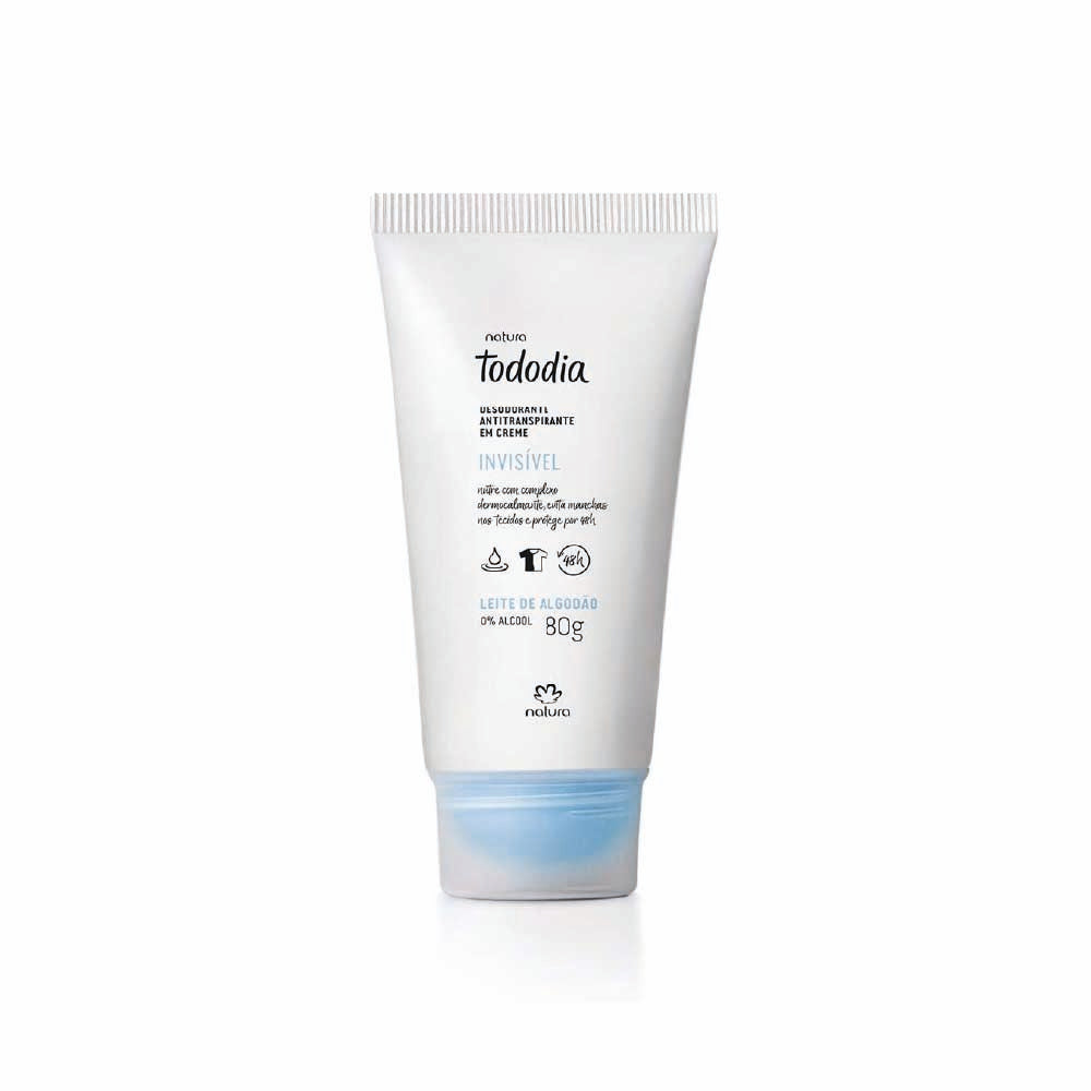 NATURA TODODIA COTTON MILK DEODORANT 80G