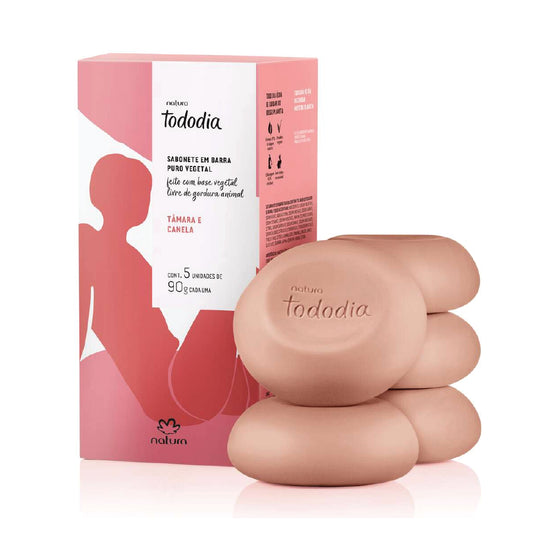 NATURA TODODIA DATE & CINNAMON BAR SOAP 450G