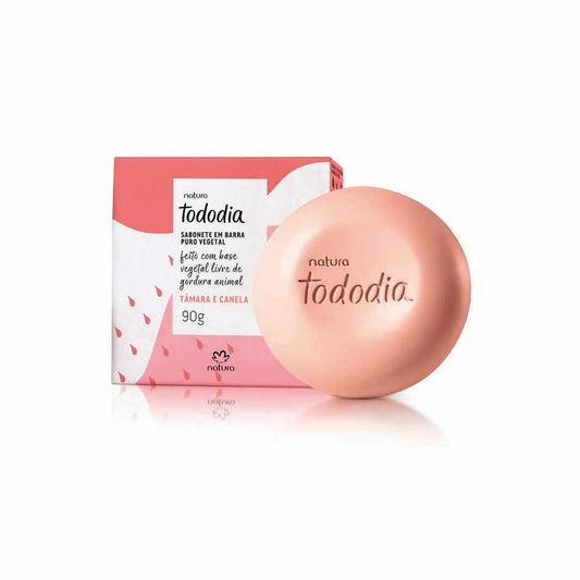 NATURA TODODIA DATE & CINNAMON BAR SOAP 90G