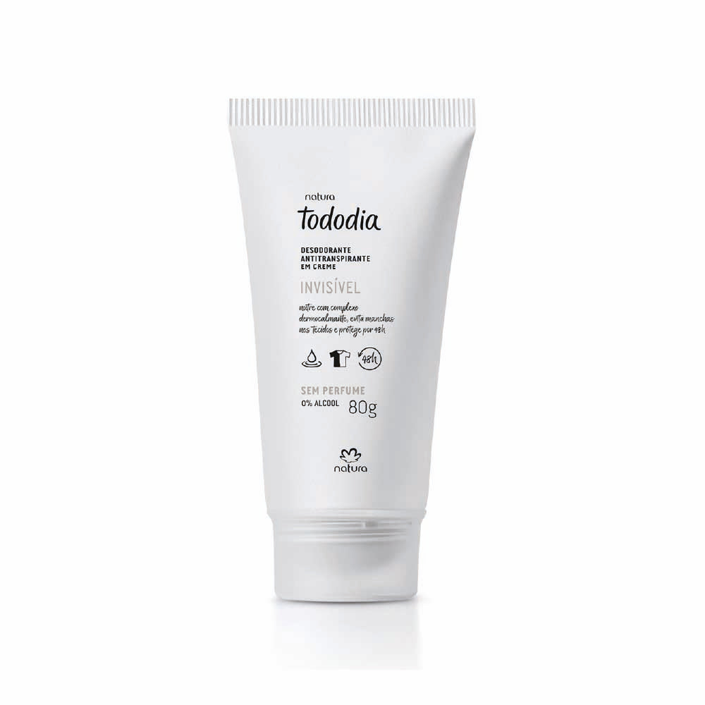 NATURA TODODIA DEODORANT WITHOUT FRAGRANCE 80G