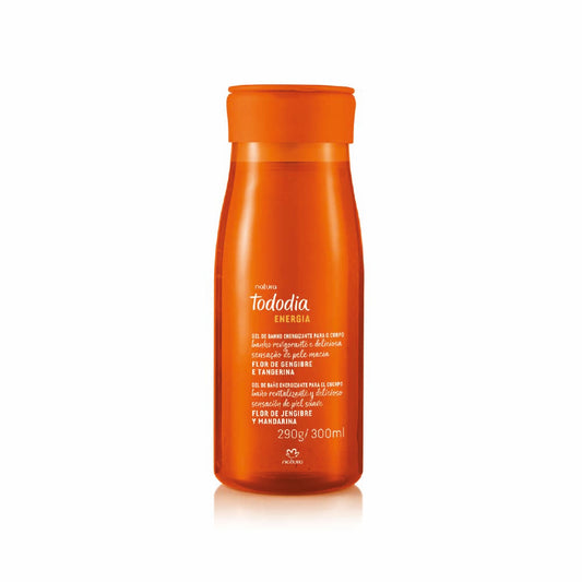 NATURA TODODIA GINGER FLOWER & TANGERINE ENERGIZING BODY WASH 300ML