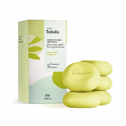 NATURA TODODIA LEMONGRASS & MINT BAR SOAP 450G