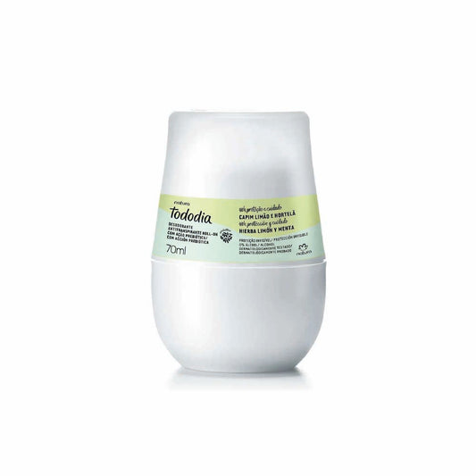 NATURA TODODIA LEMONGRASS & MINT ROLL-ON DEODORANT 70ML