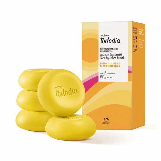 NATURA TODODIA LEMON SICILIAN & GARDENIA BAR SOAP 450G