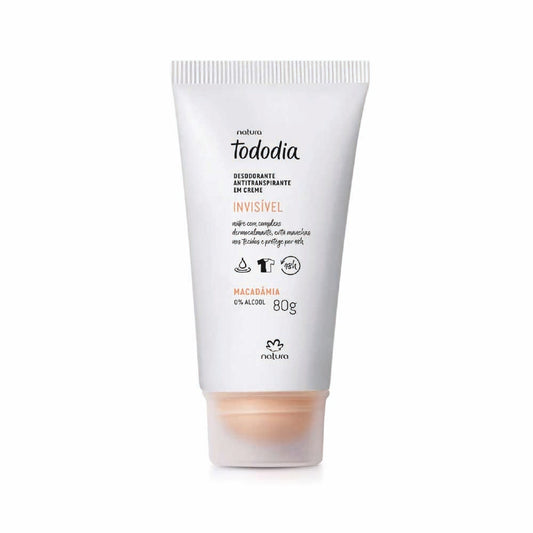 NATURA TODODIA MACADAMIA INVISIBLE DEODORANT CREAM 80G