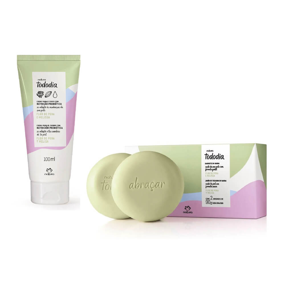 NATURA TODODIA PEAR AND MELISSA BLOSSOM GIFT SET