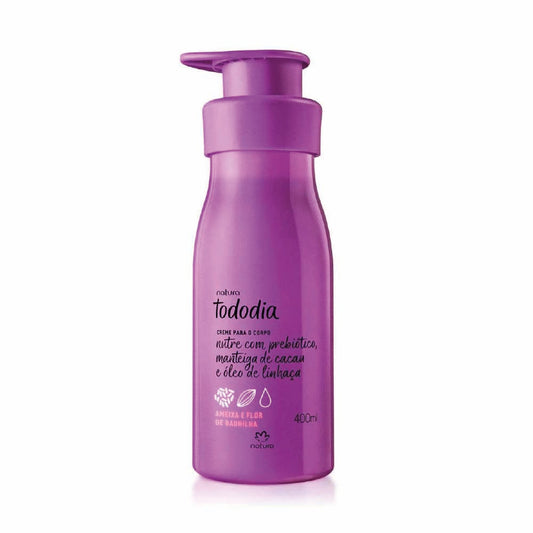 NATURA TODODIA PLUM AND VANILLA BLOSSOM BODY LOTION 400ML