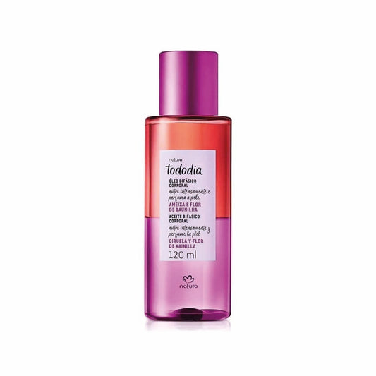 NATURA TODODIA PLUM & VANILLA FLOWER BODY OIL 120ML