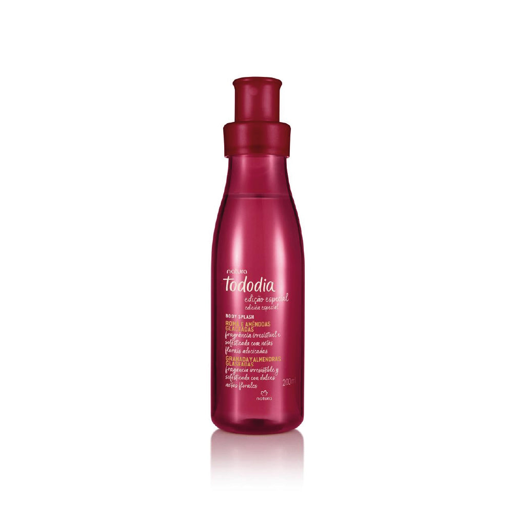 NATURA TODODIA POMEGRANATE & GLAZED ALMONDS BODY SPLASH 200ML