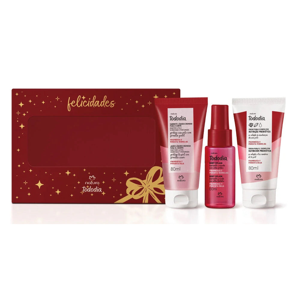 NATURA TODODIA RASPBERRY & RED PEPPER MINI GIFT SET