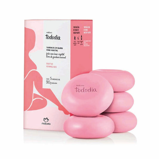 NATURA TODODIA RED FRUITS BAR SOAP 450G