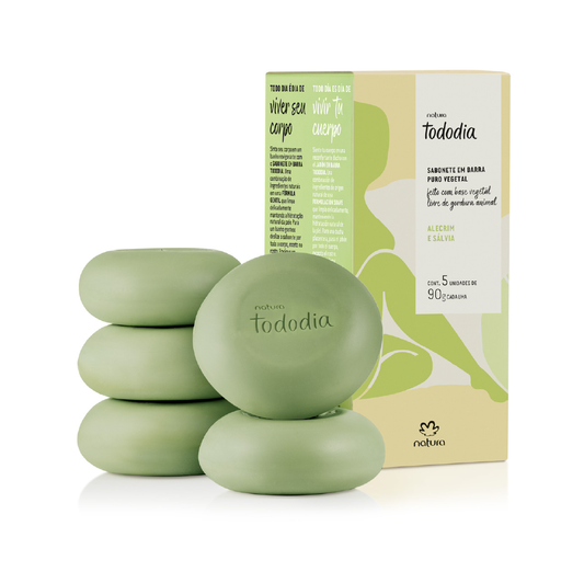 NATURA TODODIA ROSEMARY & SAGE BAR SOAP 450G