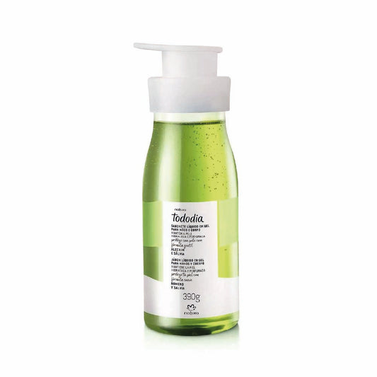 NATURA TODODIA ROSEMARY & SAGE GEL BODY AND HAND WASH 390G