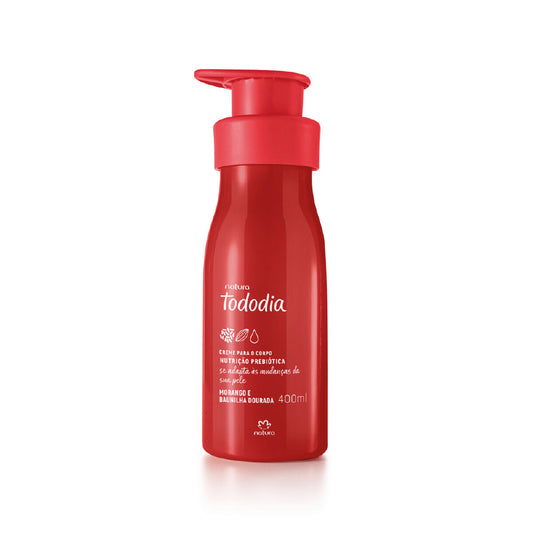 NATURA TODODIA STRAWBERRY & GOLDEN VANILLA BODY LOTION 400ML