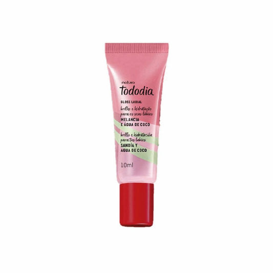 NATURA TODODIA WATERMELON & COCONUT WATER LIP GLOSS 10ML