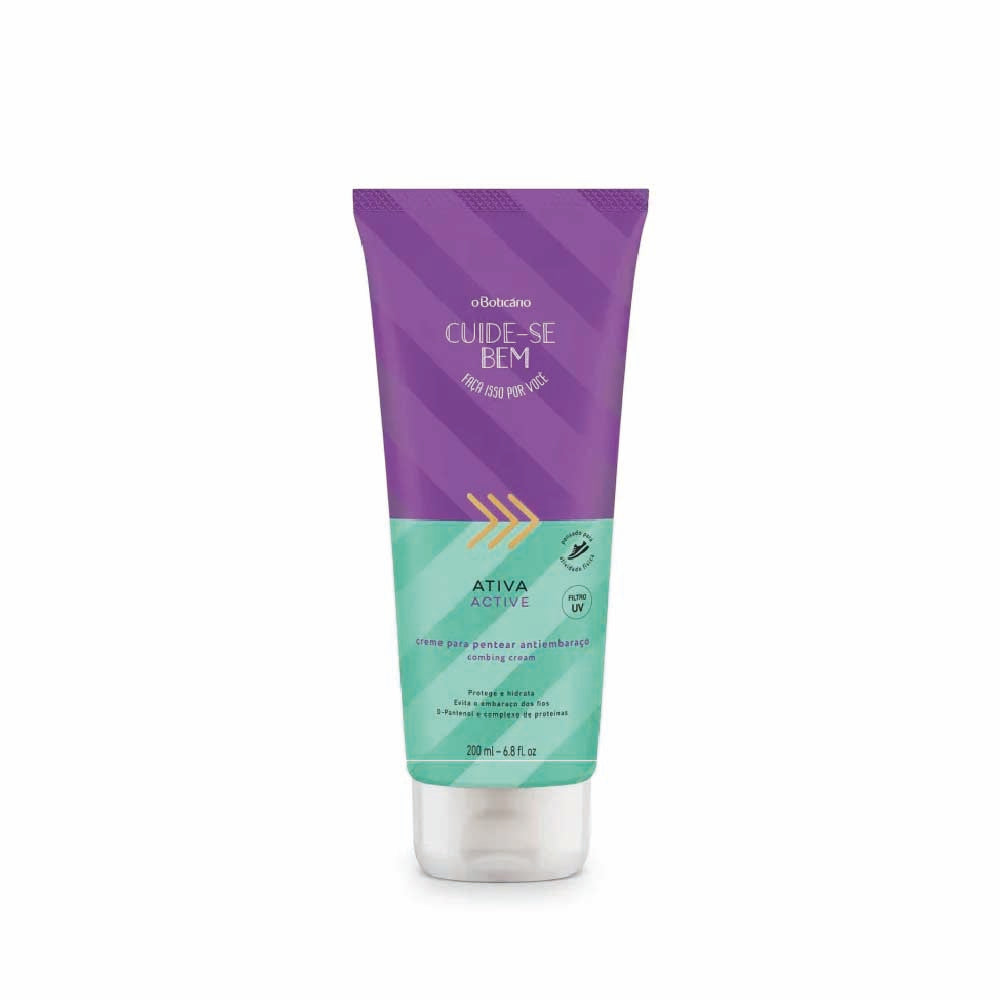 O BOTICARIO ACTIVE DETANGLING LEAVE-IN CREAM 200ML