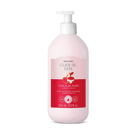 O BOTICARIO CEREJA DE FASES (CHERRY) BODY LOTION 400ML