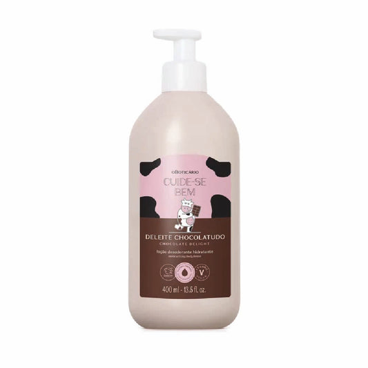 O BOTICARIO CHOCOLATE DELIGHT BODY LOTION 400ML