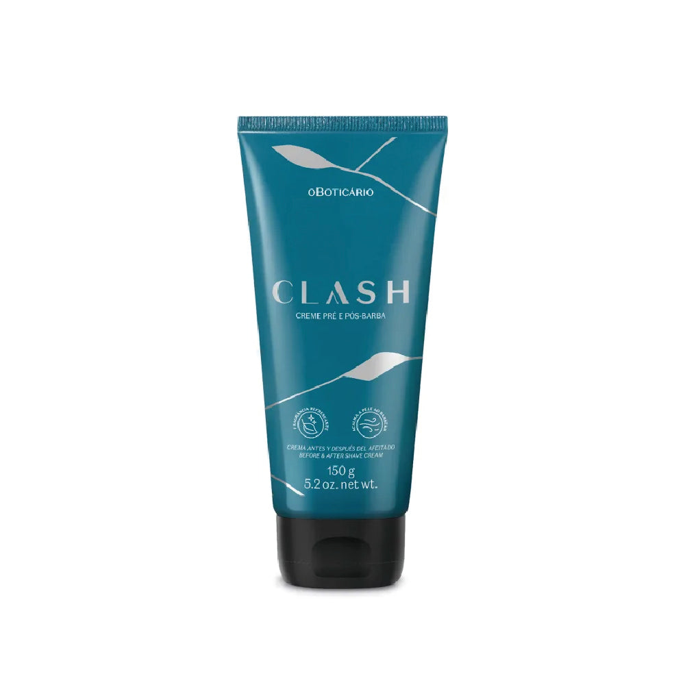 O BOTICÁRIO CLASH PRE- AND POST-SHAVE CREAM 150G