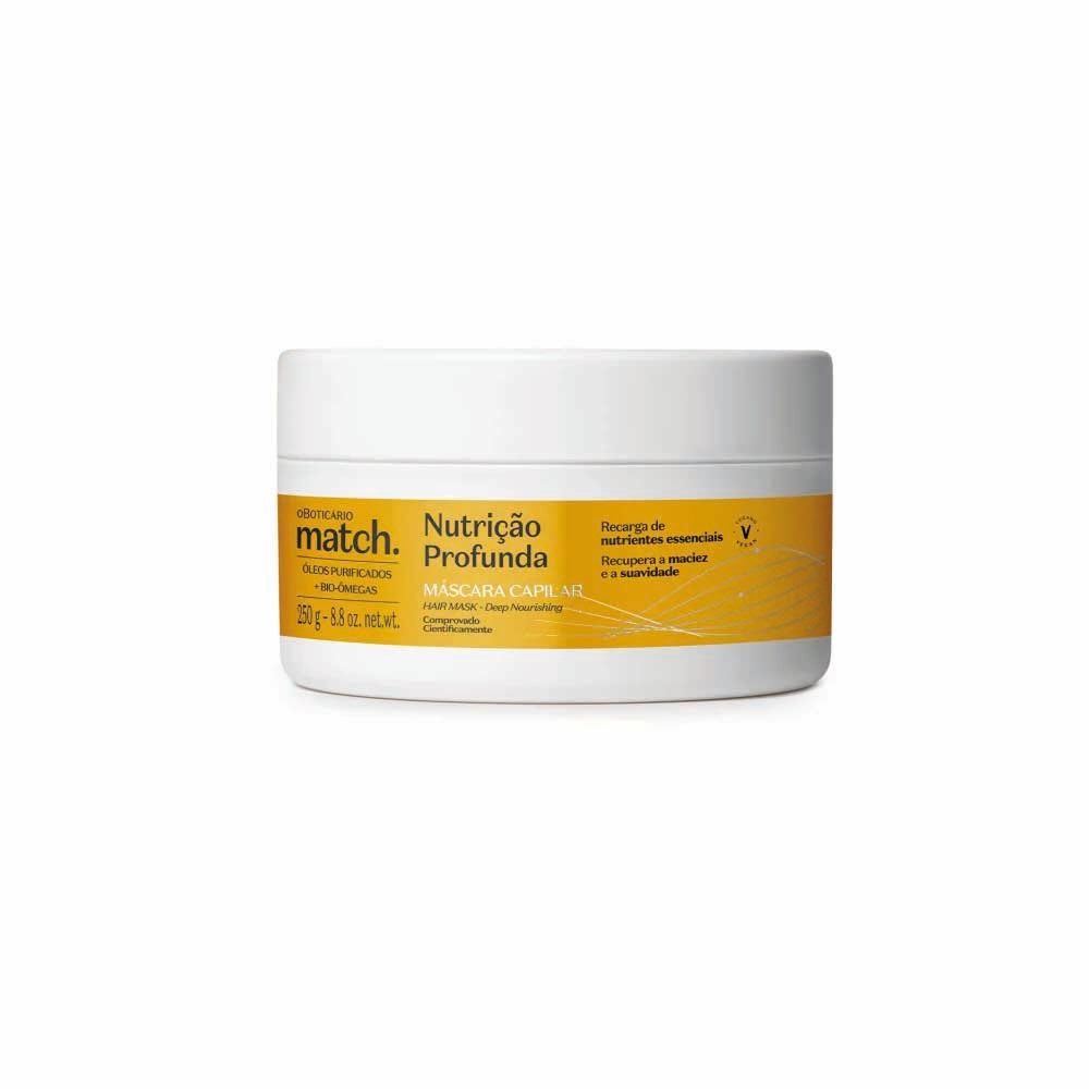 O BOTICARIO DEEP NUTRITION HAIR MASK 250G