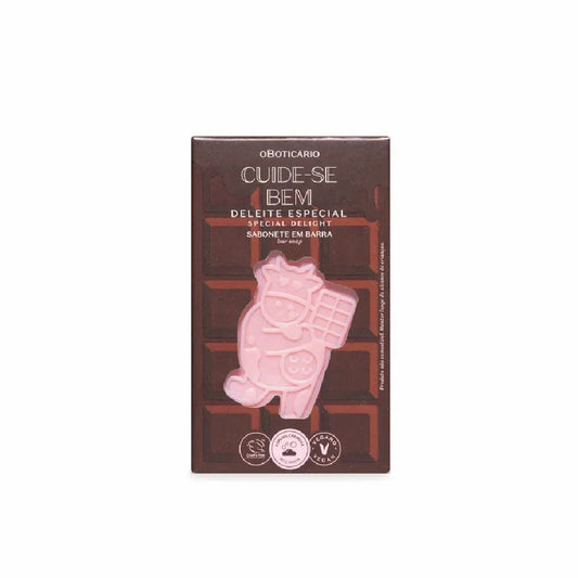 O BOTICARIO CHOCOLATE DELIGHT BODY BAR SOAP 120G