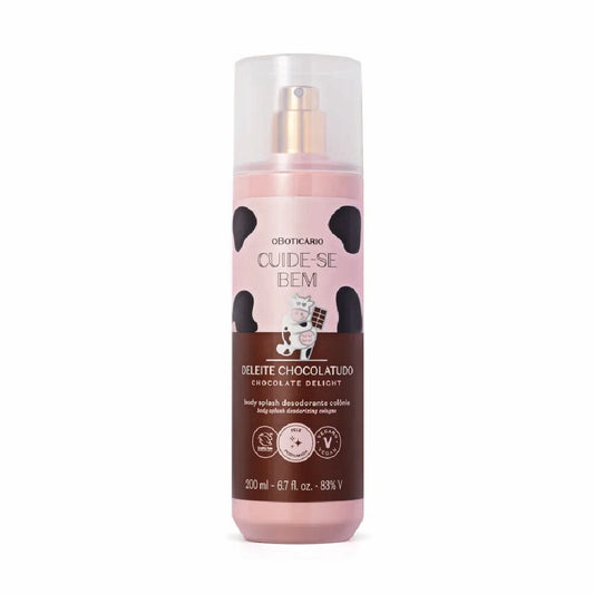 O BOTICARIO DELIGHT CHOCOLATE BODY SPLASH 200ML