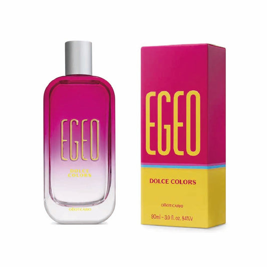 O BOTICARIO EGEO DOLCE COLORS DEODORANT COLOGNE 90ML